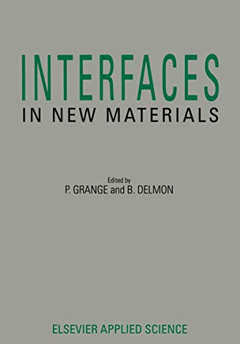 Imagen de archivo de Interfaces in New Materials a la venta por Zubal-Books, Since 1961