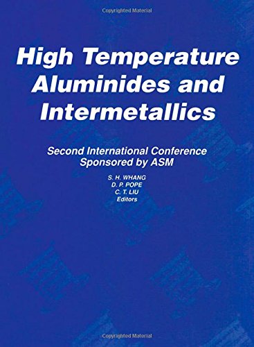 Imagen de archivo de High Temperature Aluminides and Intermetallics a la venta por BOOKWEST