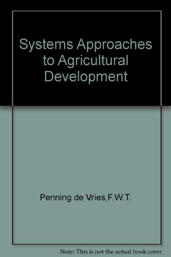 Imagen de archivo de Systems Approaches for Agricultural Development. a la venta por Antiquariaat Schot