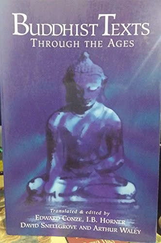 Beispielbild fr Buddhist Texts Through the Ages zum Verkauf von WorldofBooks