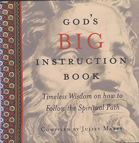 Imagen de archivo de God's Big Instruction Book: Timeless Wisdom on How to Follow the Spiritual Path a la venta por WorldofBooks