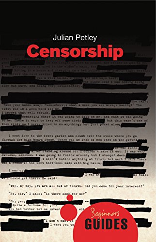 Stock image for Censorship: A Beginner's Guide (Beginner's Guides) for sale by WorldofBooks