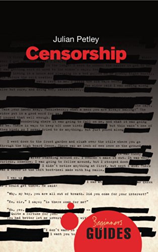 Stock image for Censorship: A Beginner's Guide (Beginner's Guides) for sale by WorldofBooks