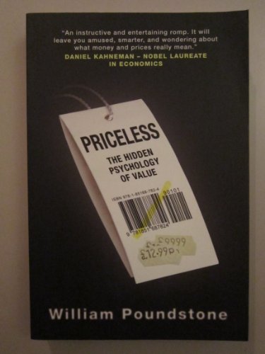 9781851687824: Priceless: The Hidden Psychology of Value