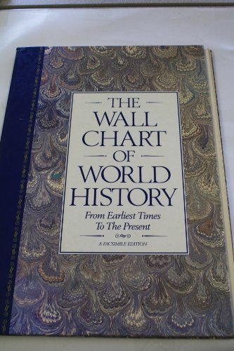 Stock image for The Wall Chart of World History: From Earliest Times to the Present for sale by John M. Gram