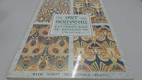 9781851701568: Art Nouveau Patterns and Designs (Poster art series)