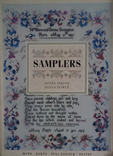 Samplers (Poster Art S) (9781851703685) by Diana Mayor Susan & Fowle