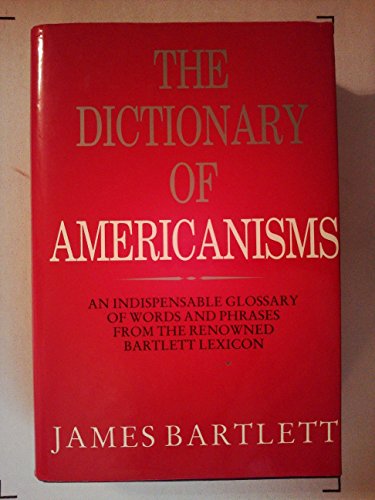 Imagen de archivo de DICTIONARY OF AMERICANISMS, THE' a la venta por HPB Inc.