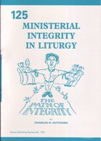 Beispielbild fr Ministerial Integrity in Liturgy (Grove Worship Series No. 125) zum Verkauf von PsychoBabel & Skoob Books