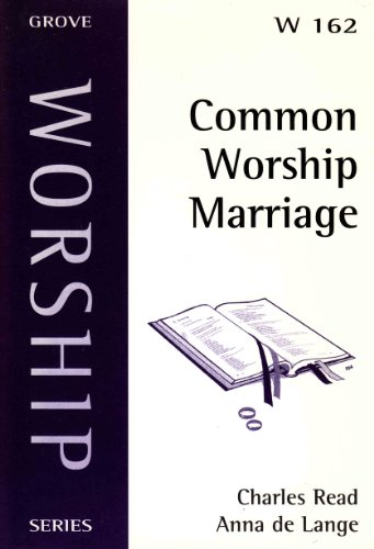 9781851744558: Common Worship Marriage: No. 162 (Worship S.)