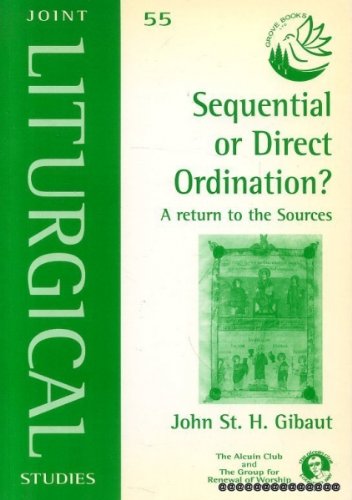 9781851745340: Sequential or Direct Ordination: A Return to the Sources