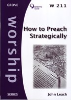 Beispielbild fr How to Preach Strategically (Worship) zum Verkauf von WorldofBooks