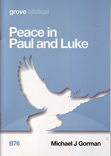 Stock image for Peace in Paul and Luke for sale by WorldofBooks