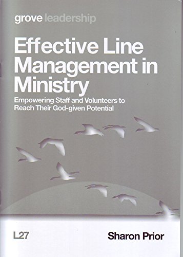 Imagen de archivo de Effective Line Management in Ministry a la venta por WorldofBooks