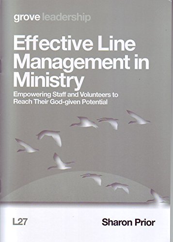Stock image for Effective Line Management in Ministry for sale by WorldofBooks