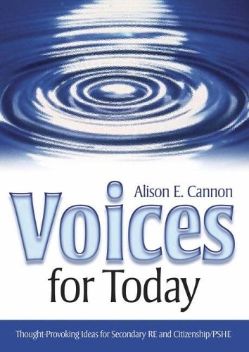 9781851753277: Voices for Today: Thought-Provoking Ideas for Secondary RE and citizenship/PSHE