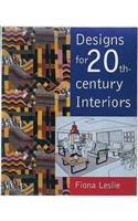 Stock image for Designs for 20th Century Interiors for sale by AwesomeBooks