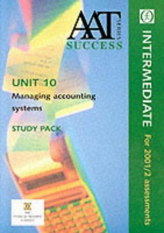 Beispielbild fr Managing Accounting Systems (Intermediate Level Aat 2001) zum Verkauf von AwesomeBooks