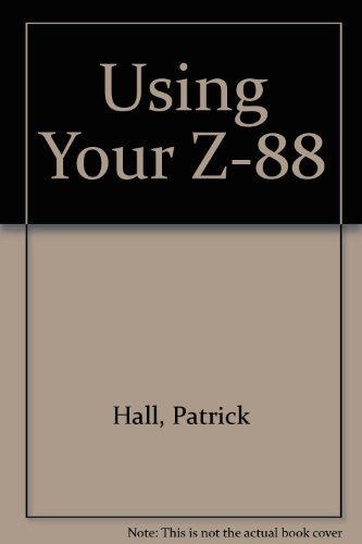 Using Your Z-88 (9781851811687) by Patrick Hall