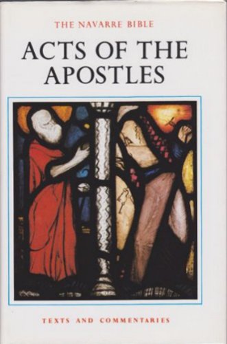 Imagen de archivo de Navarre Bible: Acts of the Apostles a la venta por HPB Inc.