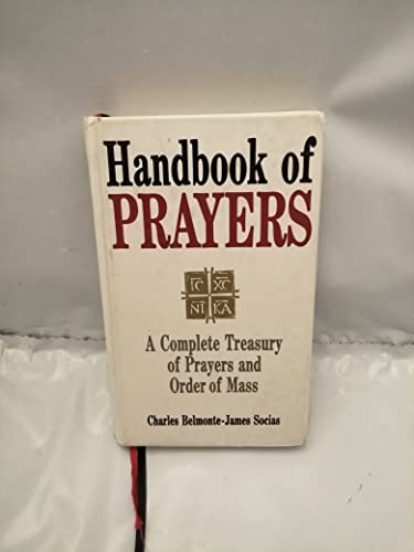 Handbook of Prayers (9781851821280) by Belmonte