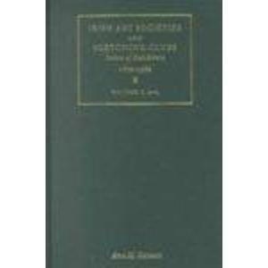 9781851822300: Irish Art Societies and Sketching Clubs: Index of Exhibitors, 1870-1980