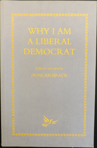 Stock image for Why I am a Liberal Democrat for sale by WorldofBooks