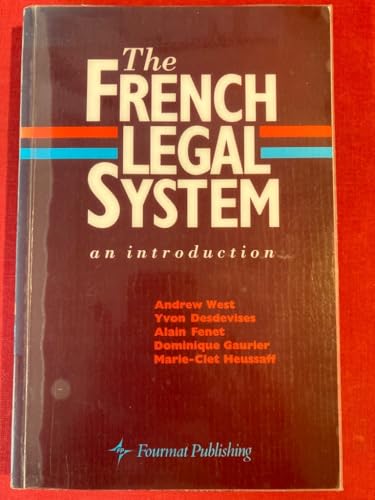 Beispielbild fr The French Legal System: An Introduction zum Verkauf von Anybook.com