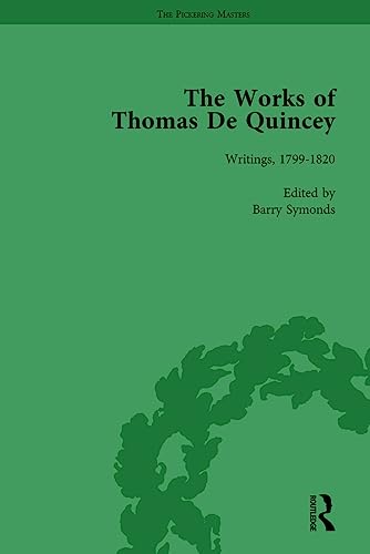 The Works of Thomas De Quincey (Set) (The Pickering Masters) (9781851960545) by Lindop, Grevel