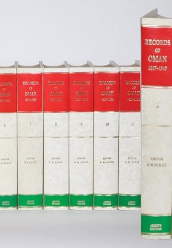 9781852071202: Records of Oman 1867–1960 12 Volume Hardback Set Including Map Box (Cambridge Archive Editions)