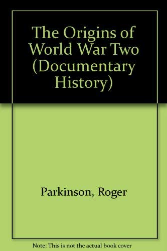 Imagen de archivo de Origins of World War Two a la venta por Better World Books