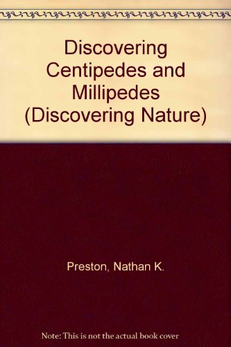 Stock image for Discovering Centipedes and Millipedes for sale by Better World Books