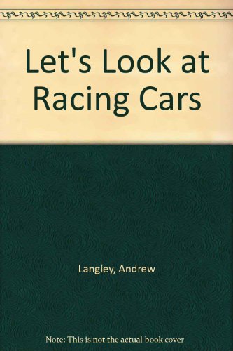 Stock image for Let'S Look At Racing Cars for sale by medimops