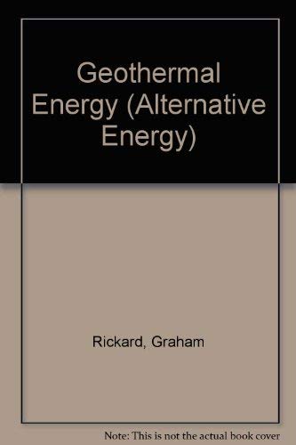 9781852109448: Alternative Energy: Geothermal Energy (Alternative Energy)