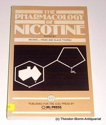 9781852210946: Pharmacology of Nicotine: Proceedings, Satellite Symposium of the Tenth International Congress of Pharmacology, Gold Coast, Queensland, Australia, Se