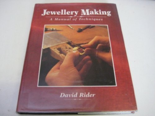Stock image for Jewellery Making: A Manual of Techniques for sale by WorldofBooks