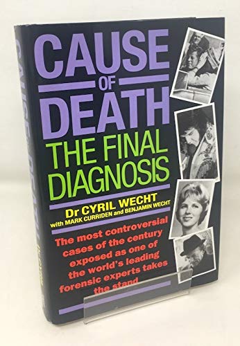 9781852275006: Cause of Death: The Final Diagnosis