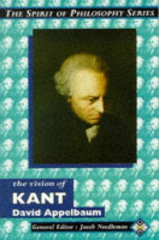 9781852306243: The Vision of Kant