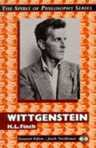 Stock image for Wittgenstein (The Spirit of Philosophy) for sale by MusicMagpie