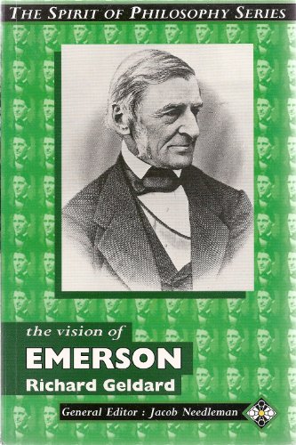 Beispielbild fr The Vision of Emerson (The Spirit of Philosophy) zum Verkauf von Wonder Book