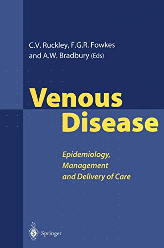 9781852330705: Venous Disease: Epidemiology, Management and Delivery of Care