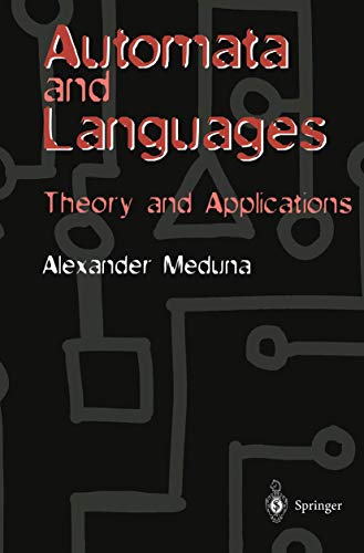 9781852330743: Automata and Languages: Theory and Applications