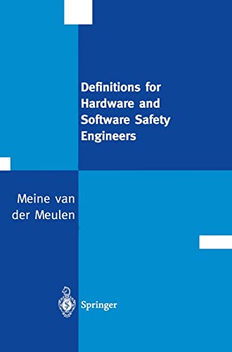 Beispielbild fr Definitions for Hardware and Software Safety Engineers zum Verkauf von ThriftBooks-Dallas