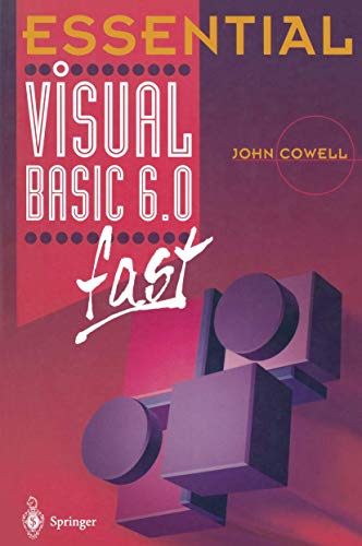 9781852332075: Essential Visual Basic 6.0 fast