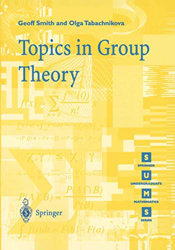 9781852332358: Topics in Group Theory (Springer Undergraduate Mathematics Series)