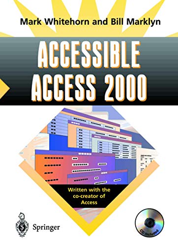 Stock image for Accessible Access 2000 for sale by Chiron Media