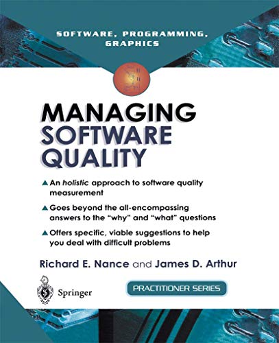 Beispielbild fr Managing Software Quality. zum Verkauf von CSG Onlinebuch GMBH