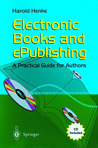 Stock image for Electronic Books and ePublishing : A Practical Guide for Authors for sale by Chiron Media