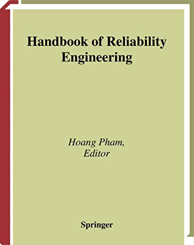 Beispielbild fr HANDBOOK RELIABILITY ENGINEERING zum Verkauf von Second Story Books, ABAA