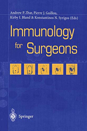 Beispielbild fr Immunology for Surgeons. zum Verkauf von CSG Onlinebuch GMBH